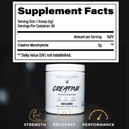 Creatine Monohydrate - 60 Serv.